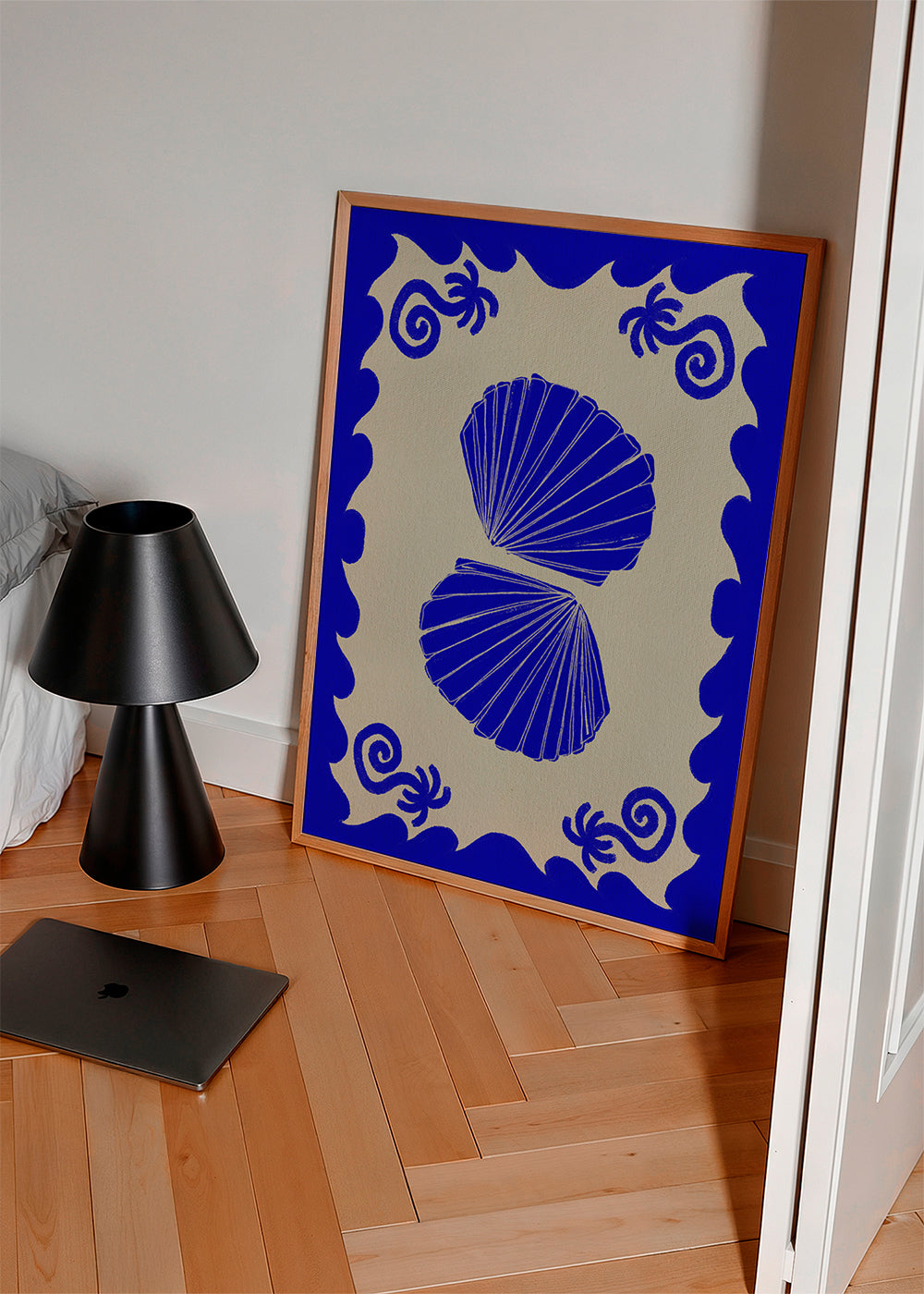 Illustrazione Blue Seashell Stories