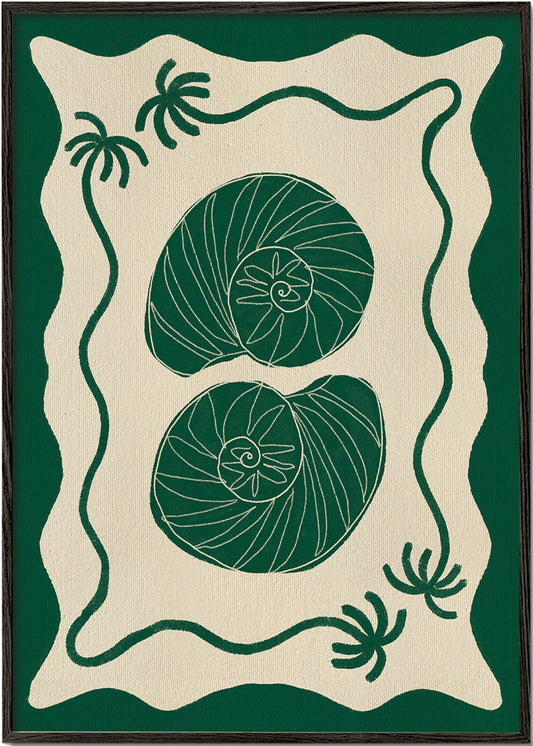 Illustrazione Green Seashell Stories