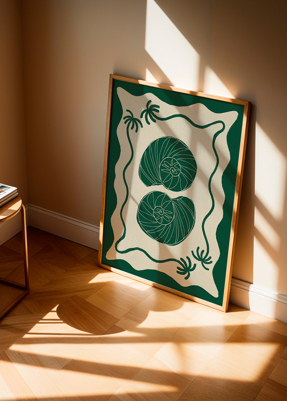 Illustrazione Green Seashell Stories