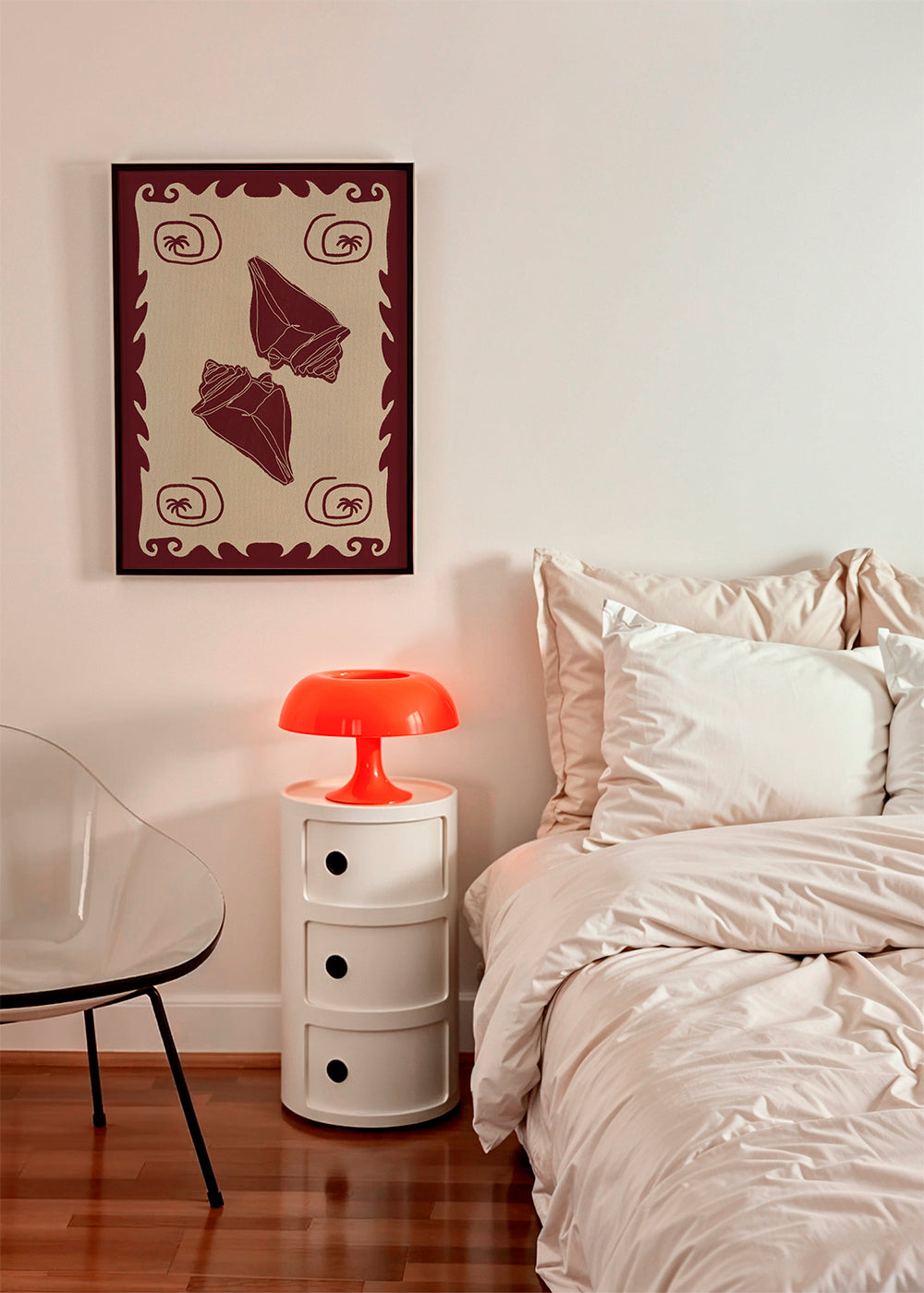 Illustrazione Red Seashell Stories