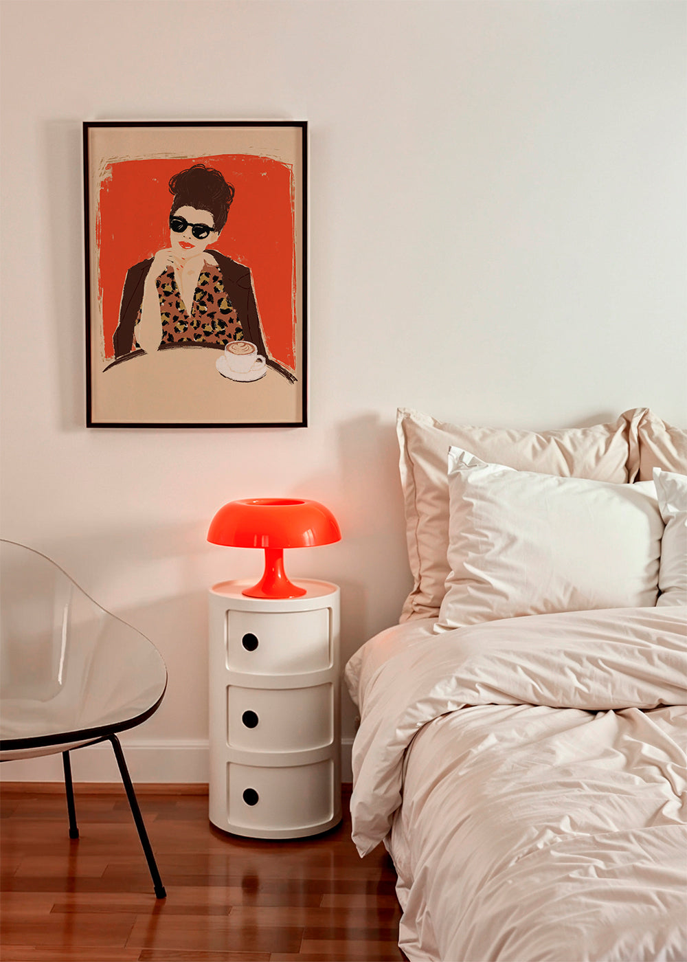 Illustrazione At the Café