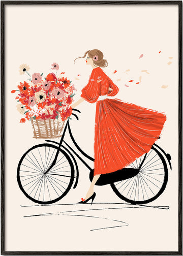 Illustrazione À bicyclette