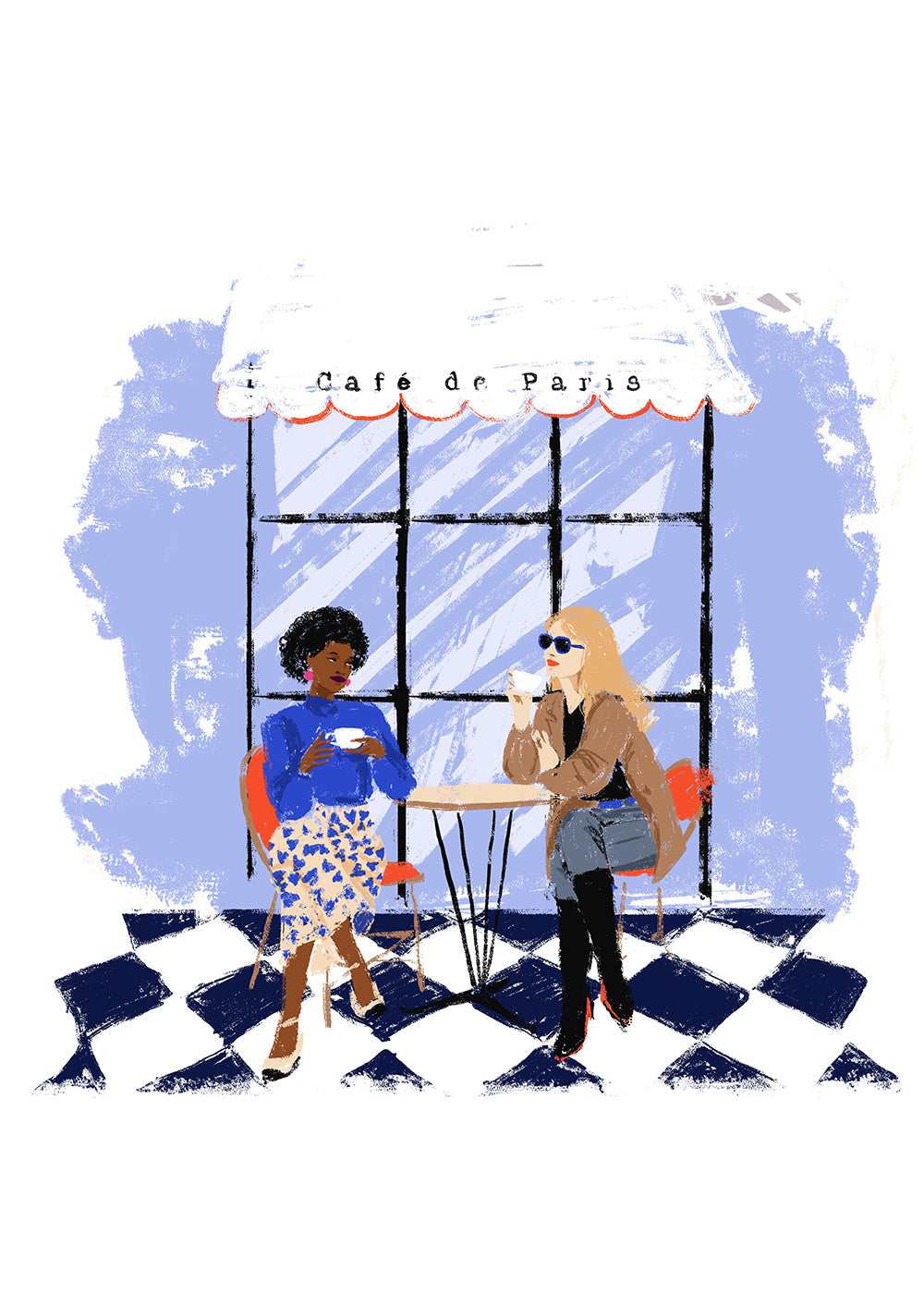 Illustrazione Café de Paris