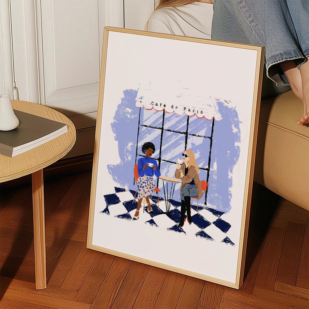 Illustrazione Café de Paris