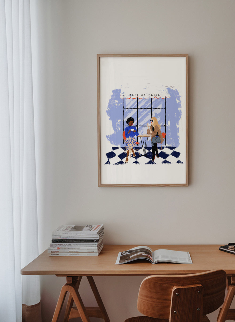 Illustrazione Café de Paris