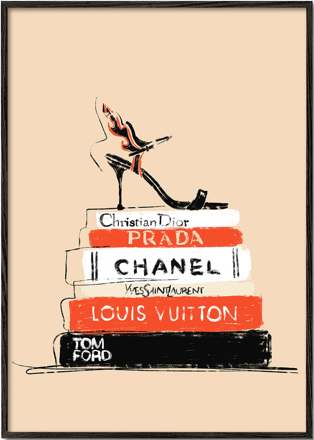 Illustrazione Fashion Books