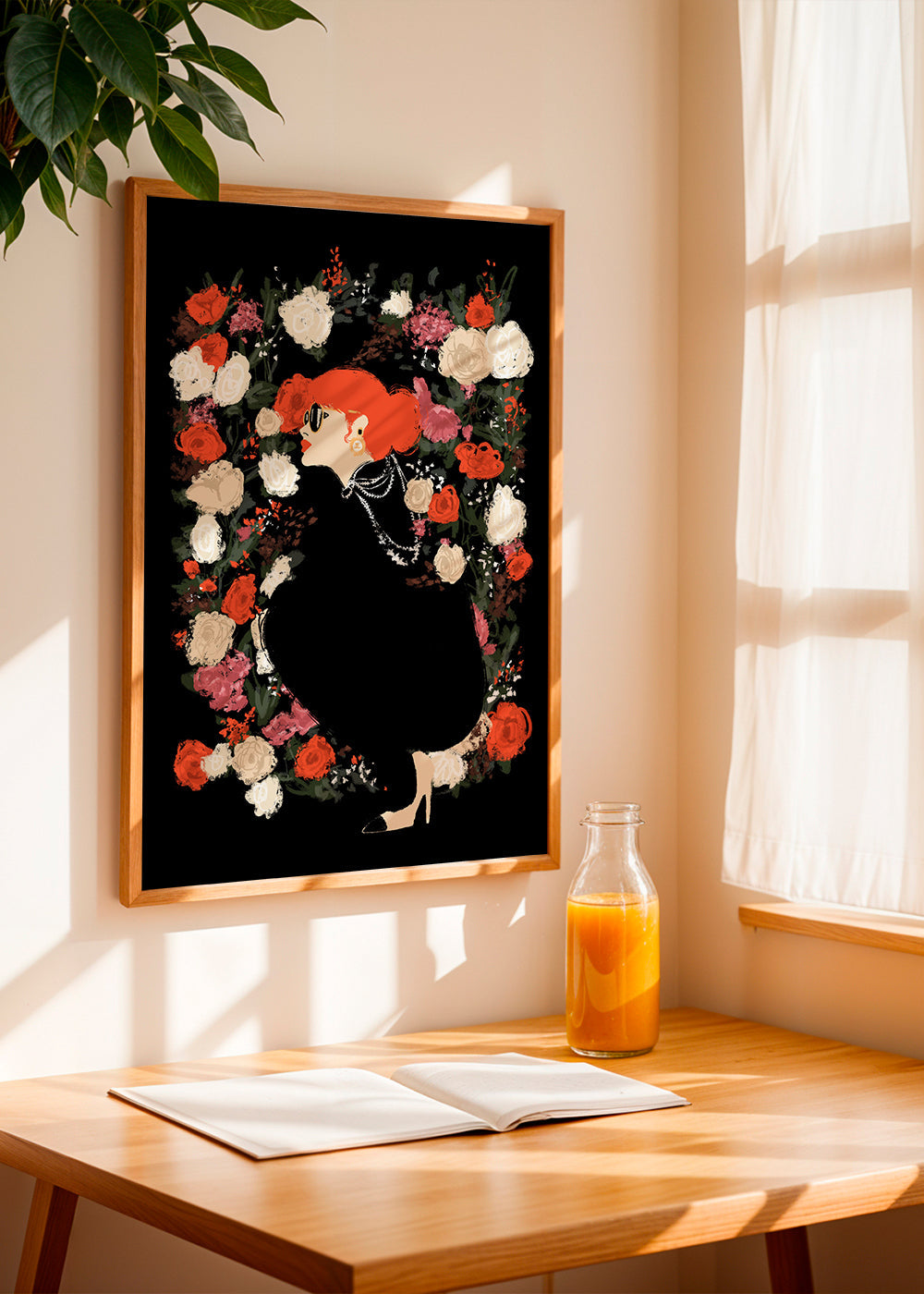 Illustrazione Floral Frame