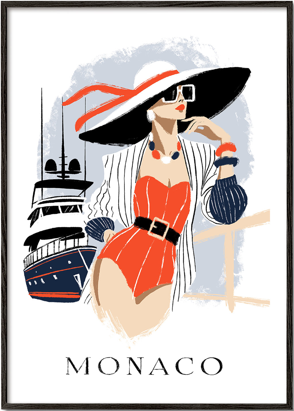Illustrazione monaco