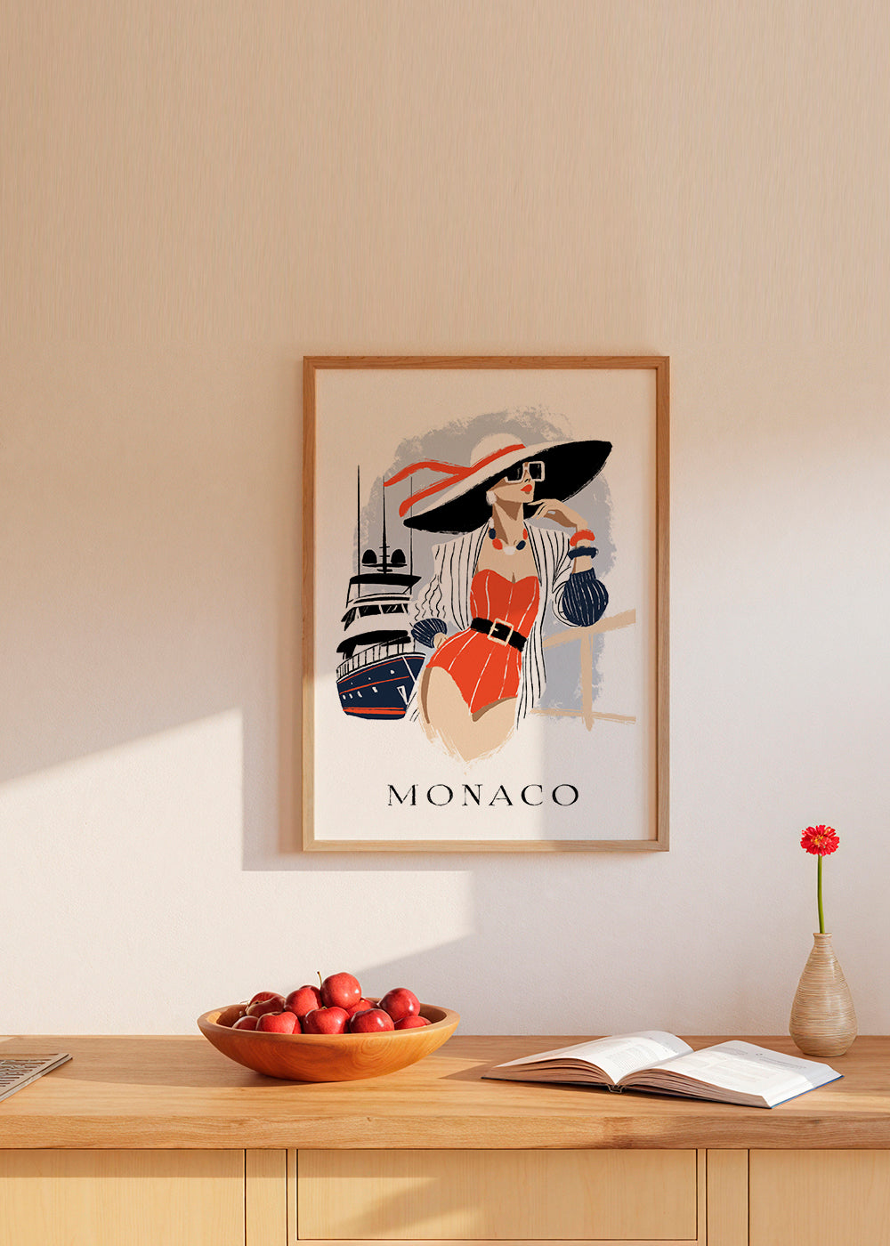 Illustrazione monaco