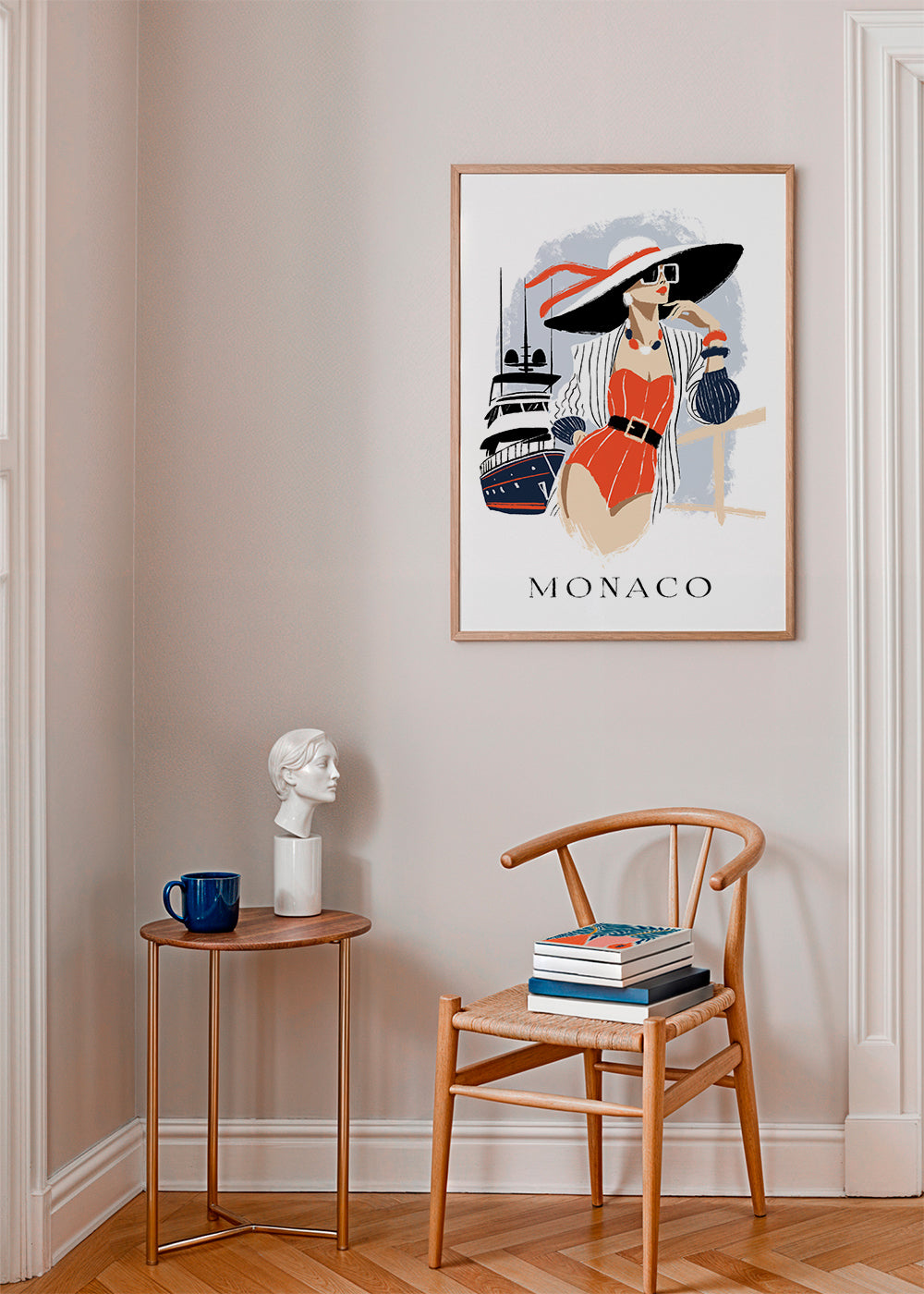 Illustrazione monaco