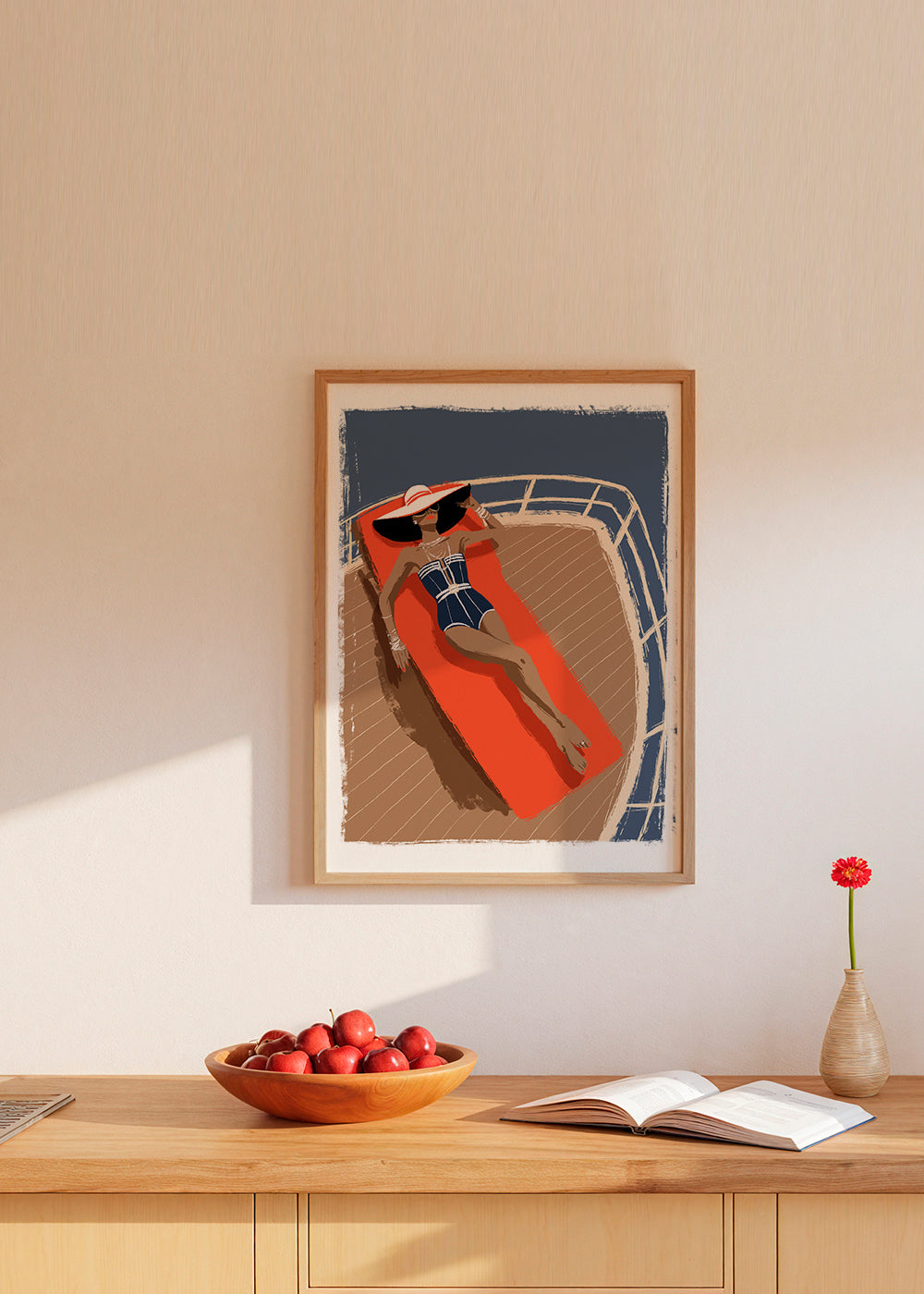 Ilustración On the yacht_product1
