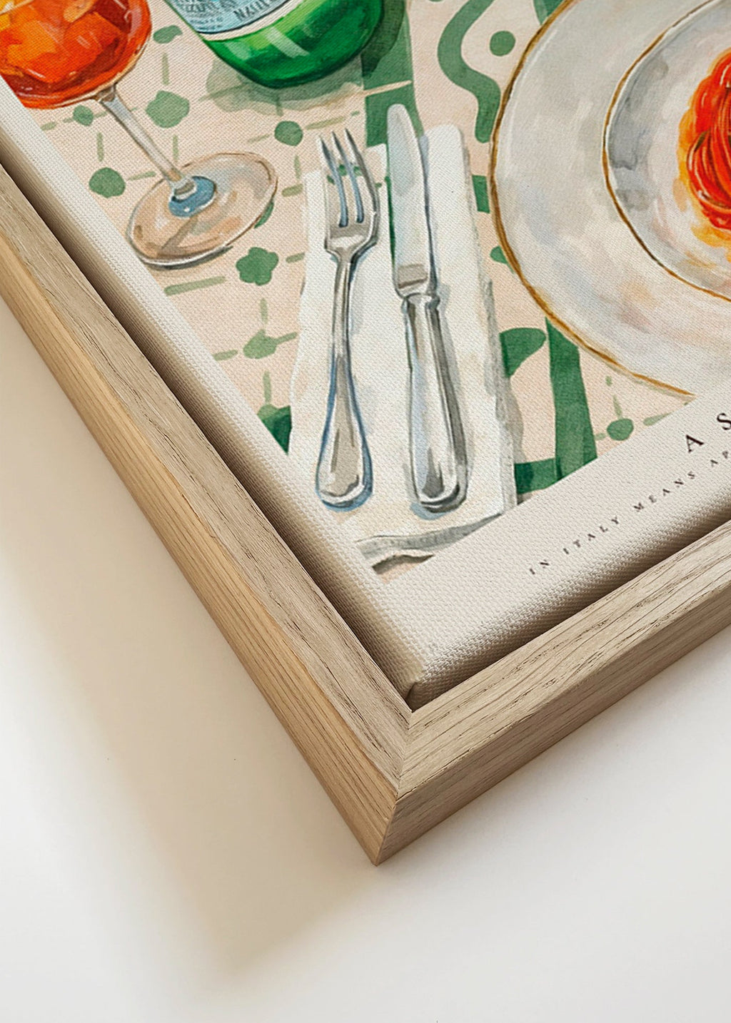 Arte da cucina Aperol Spritz e pasta