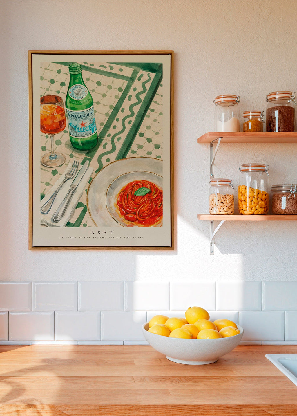 Arte da cucina Aperol Spritz e pasta