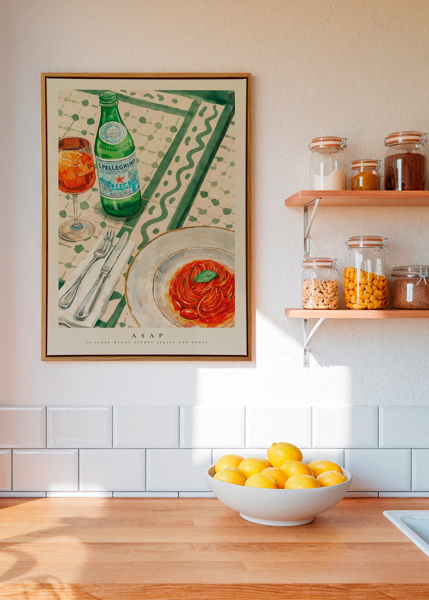 Arte da cucina Aperol Spritz e pasta
