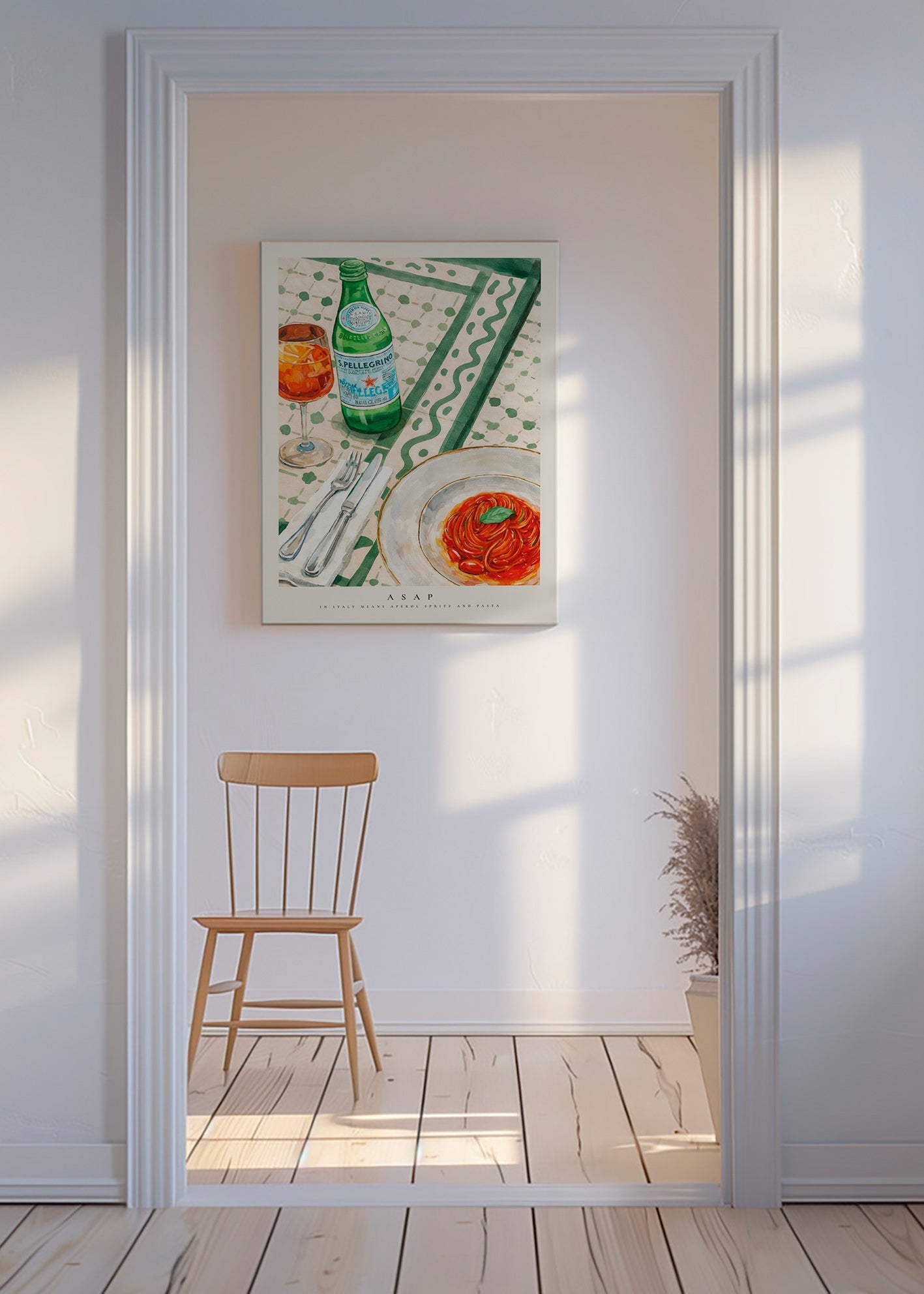 Arte da cucina Aperol Spritz e pasta