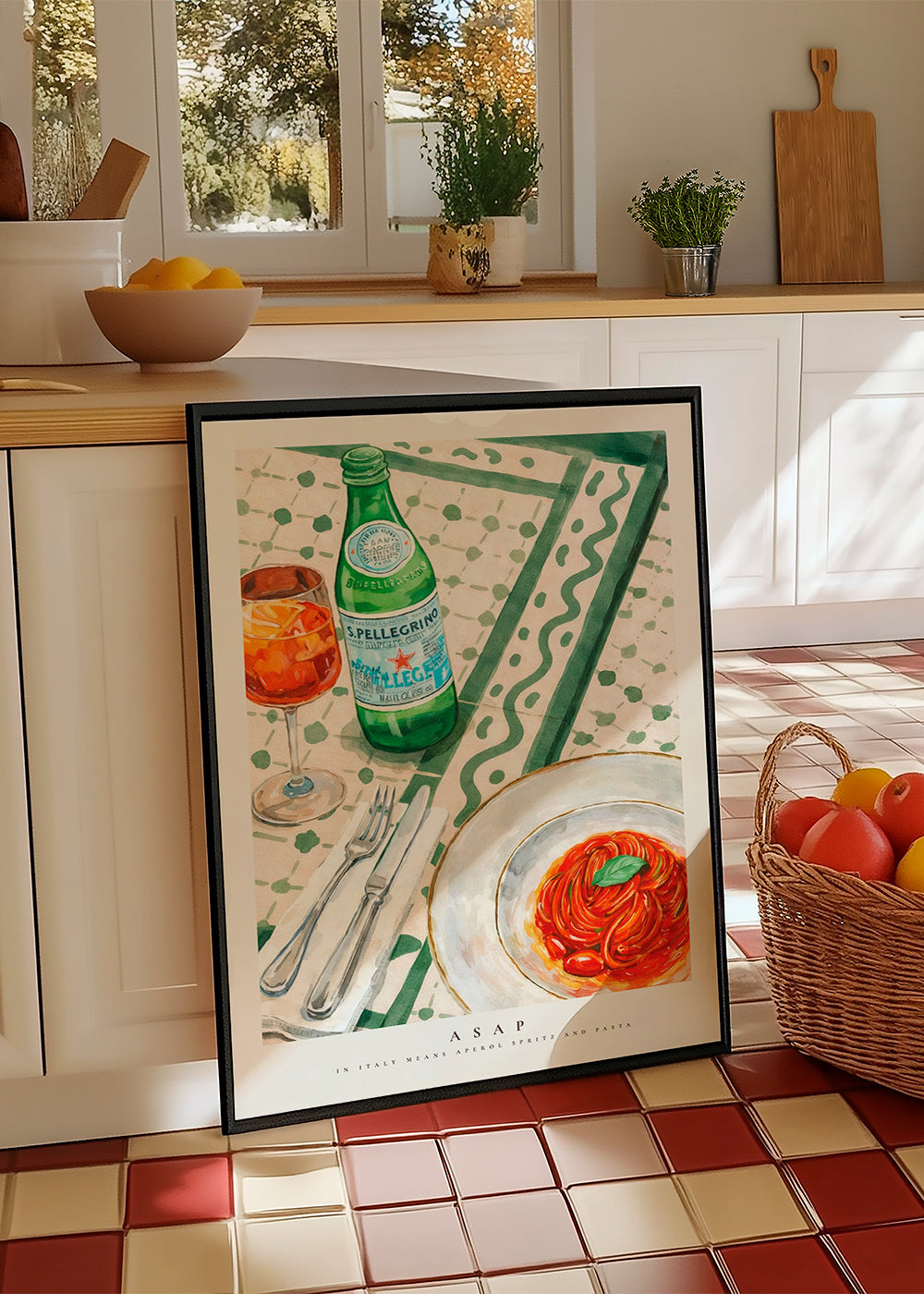 Arte da cucina Aperol Spritz e pasta
