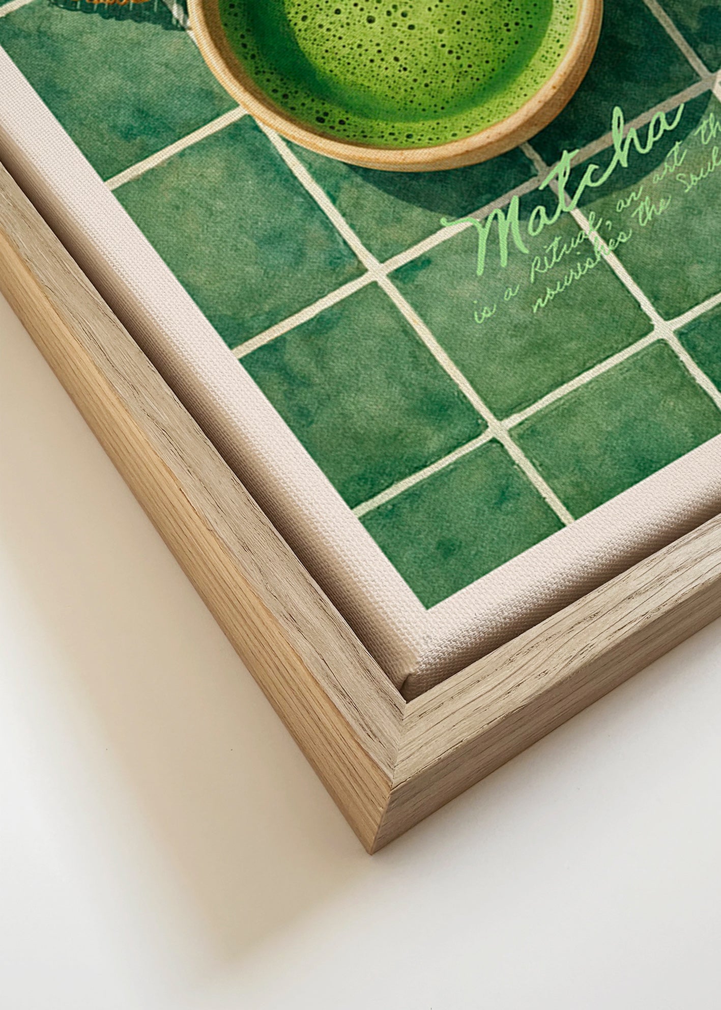 Arte para cucina: Matcha e utensili