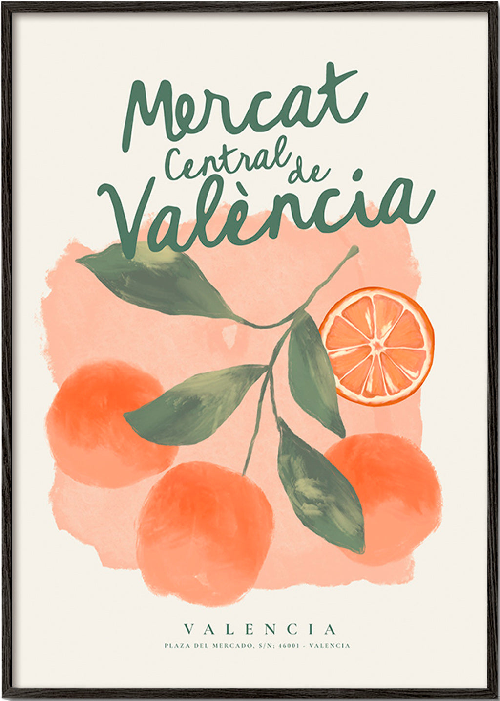 Arte da cucina Mercat Central con arance