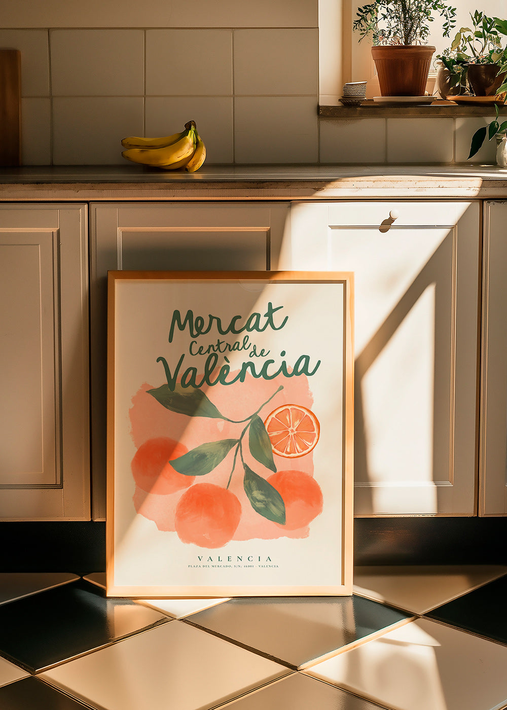 Arte da cucina Mercat Central con arance