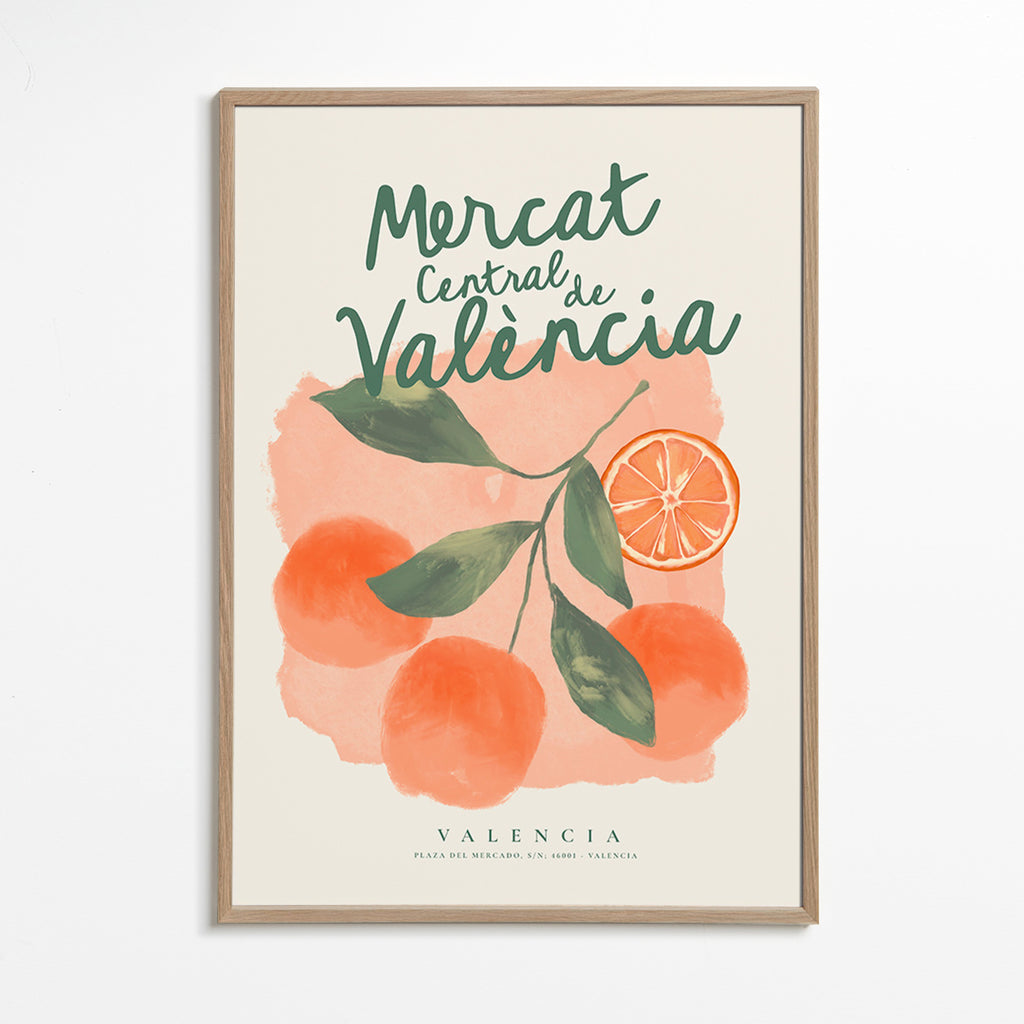 Arte da cucina Mercat Central con arance