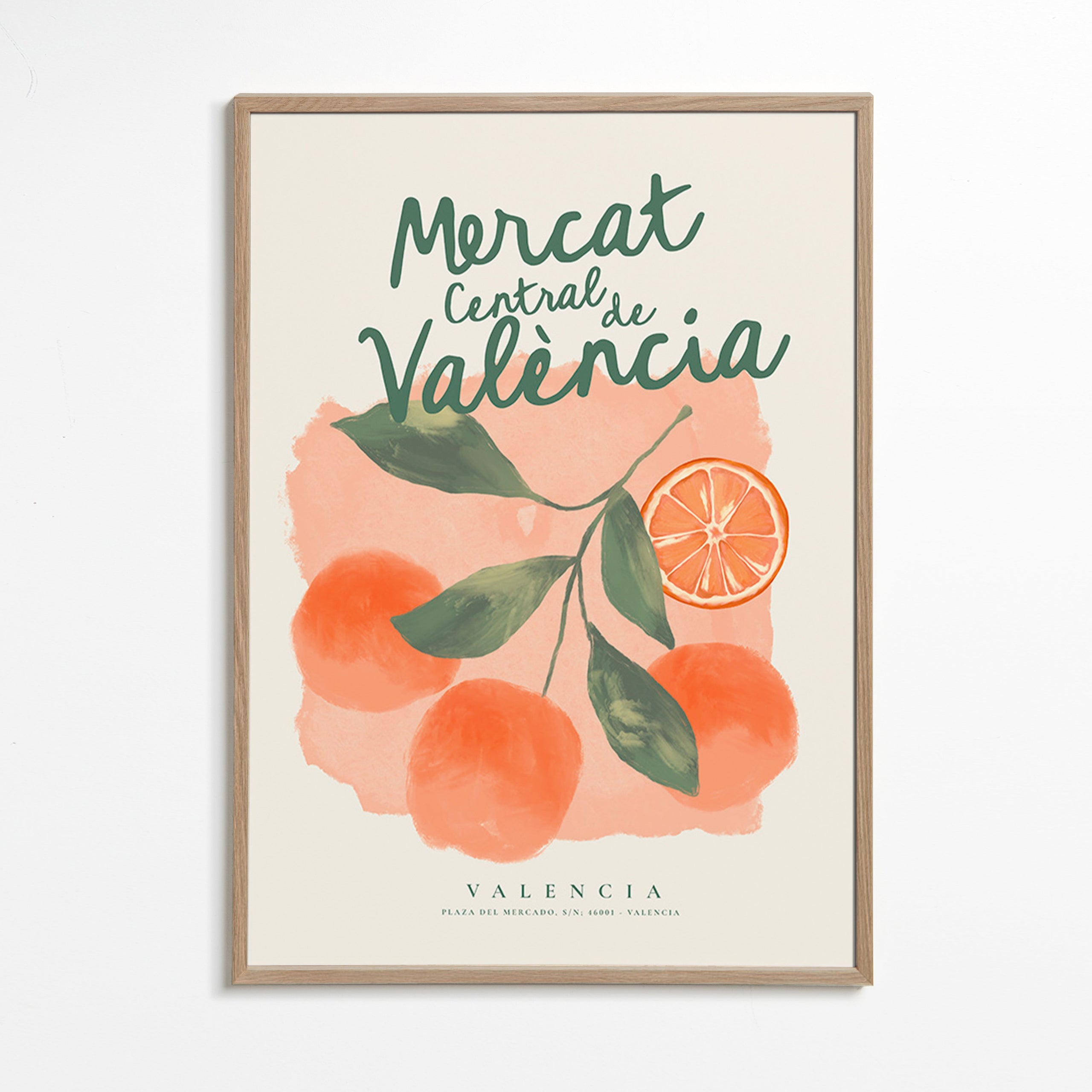 Arte da cucina Mercat Central con arance