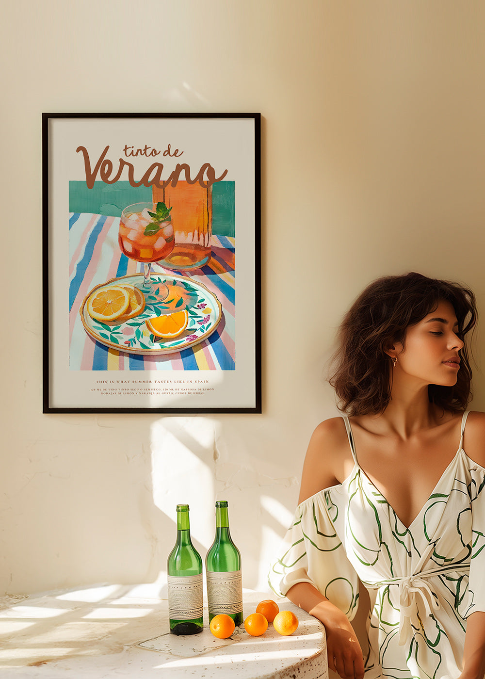 Arte da cucina: tinto estivo e agrumi
