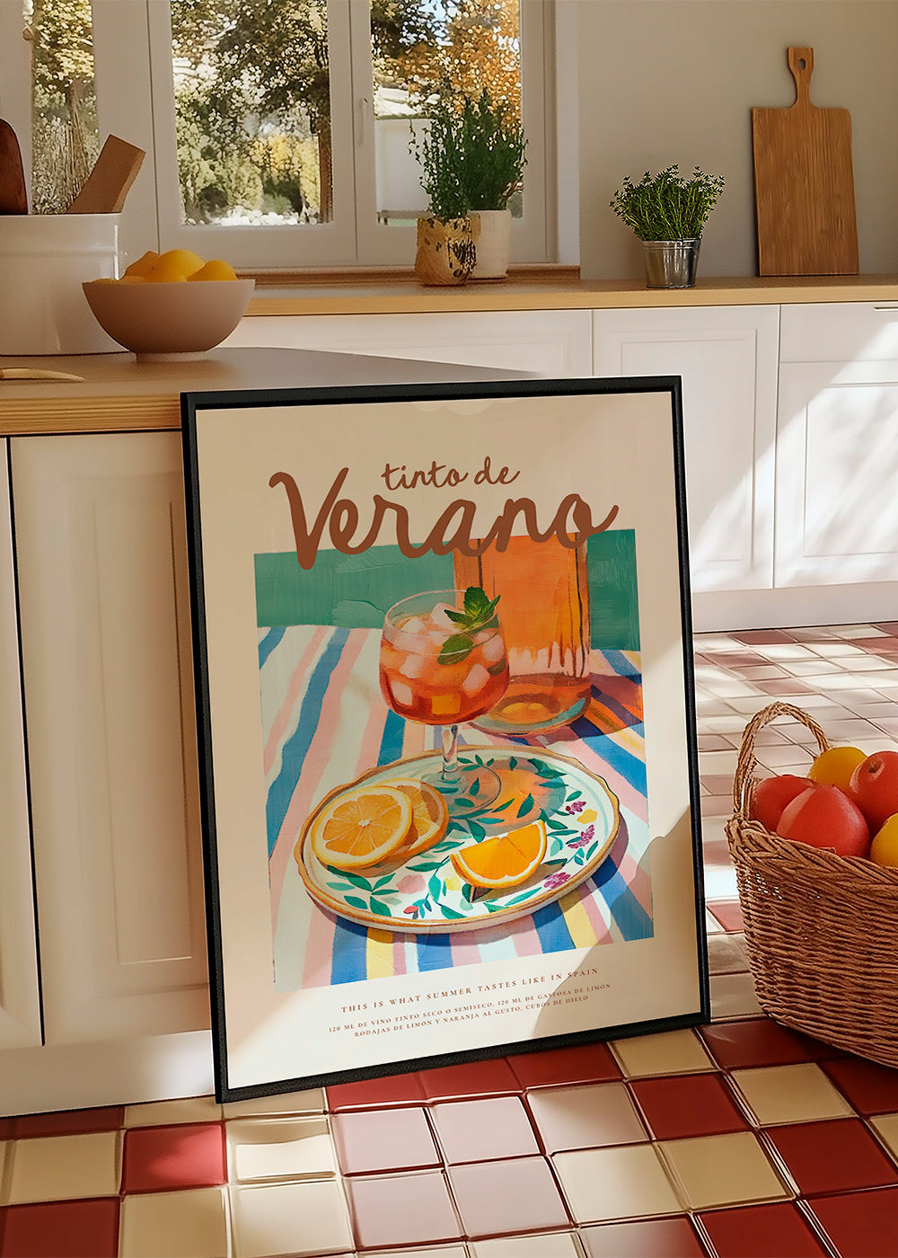 Arte da cucina: tinto estivo e agrumi