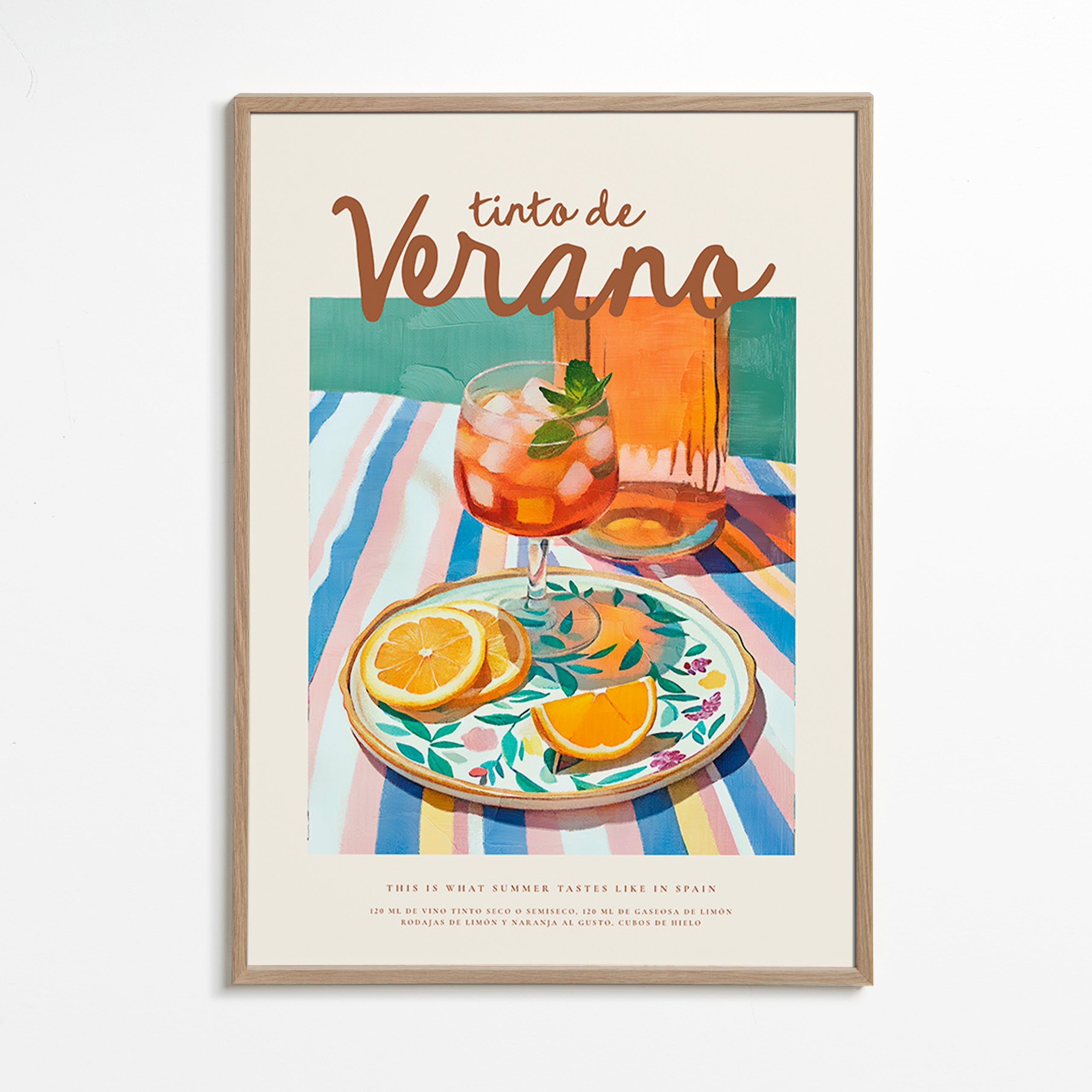Arte da cucina: tinto estivo e agrumi