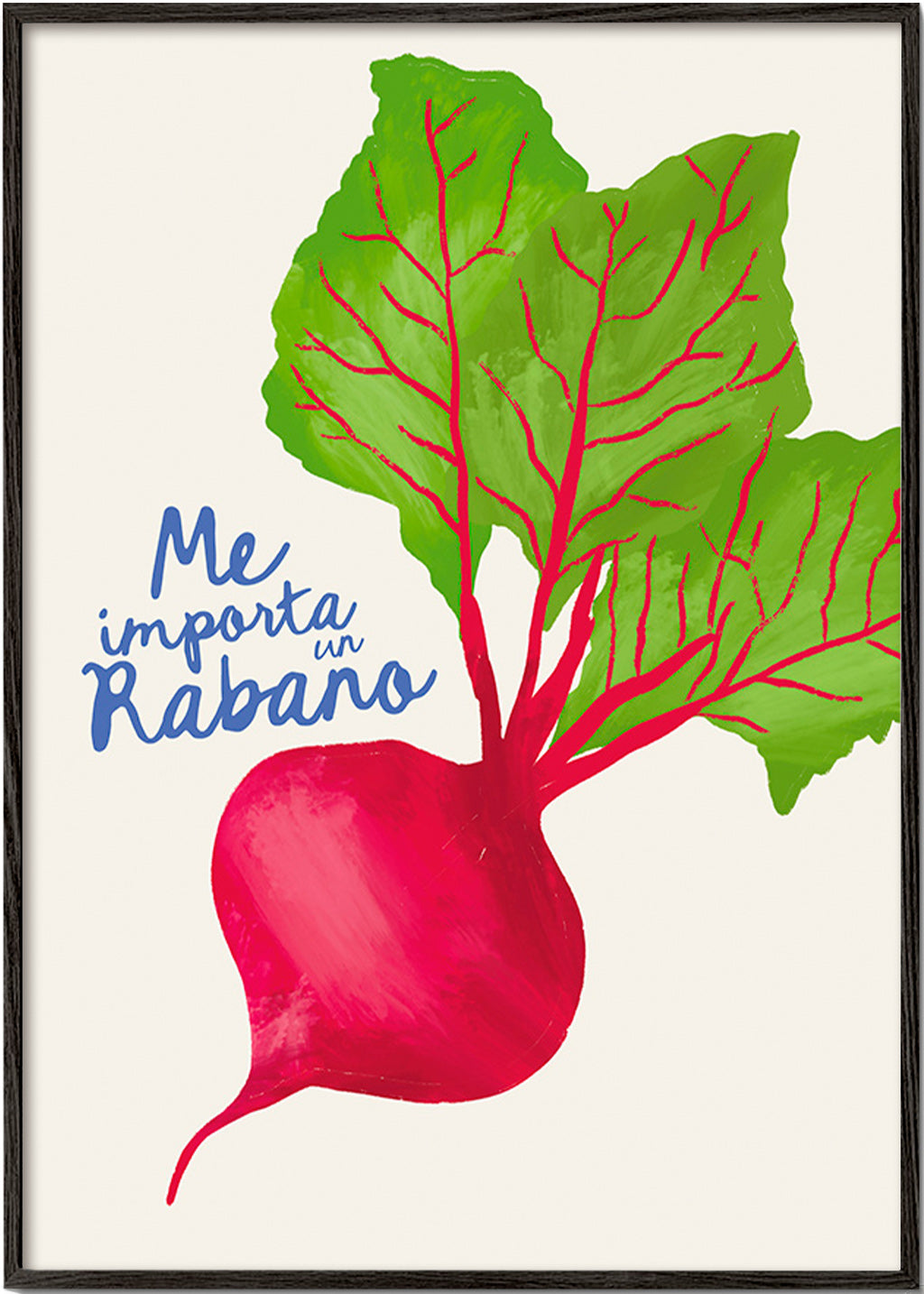 Arte da cucina ravanello illustrato