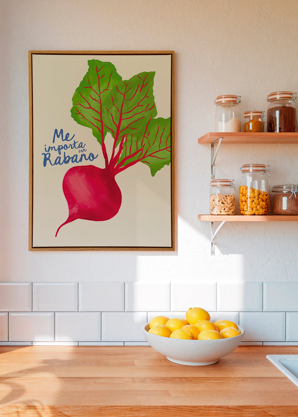 Arte da cucina ravanello illustrato