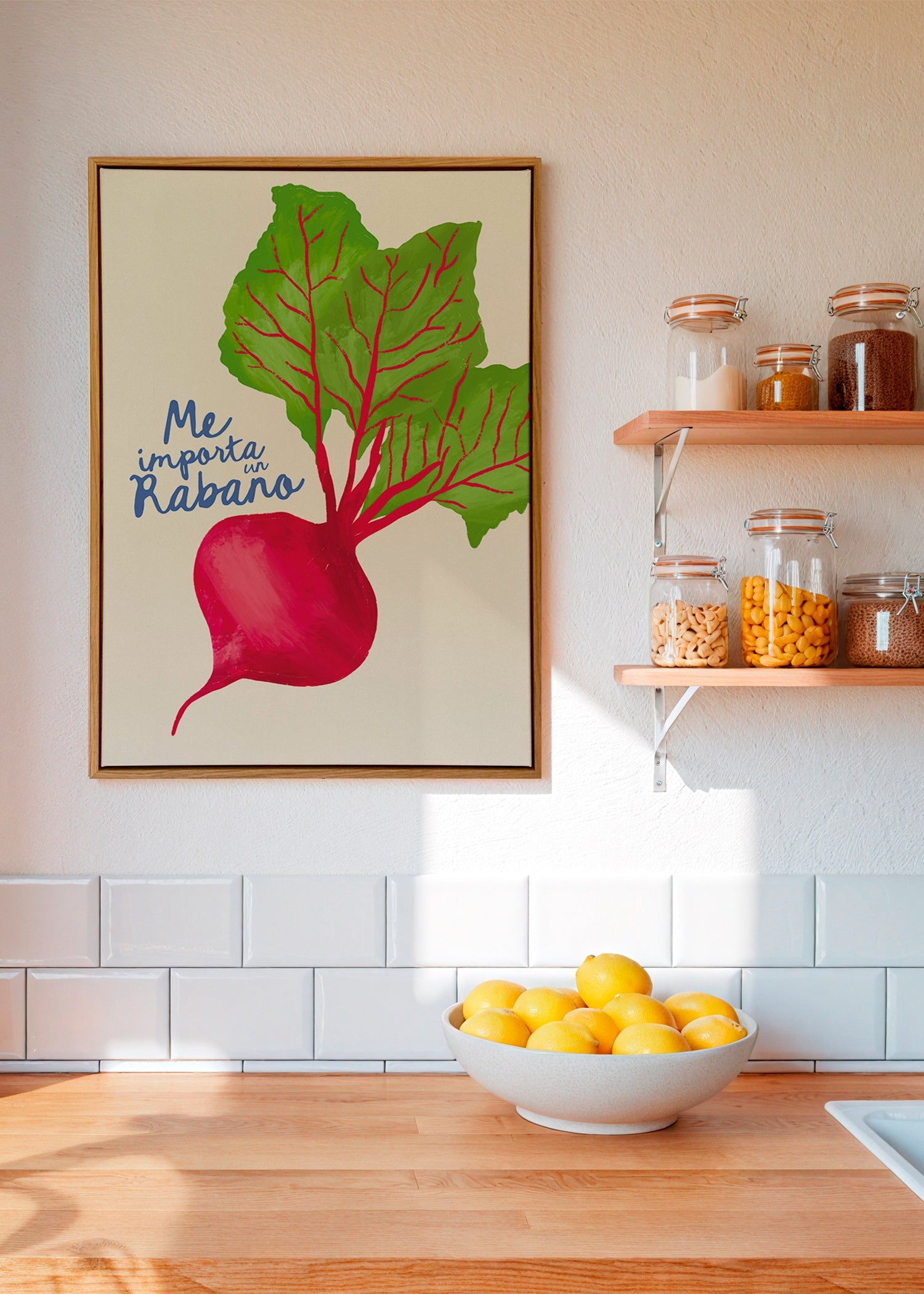 Arte da cucina ravanello illustrato
