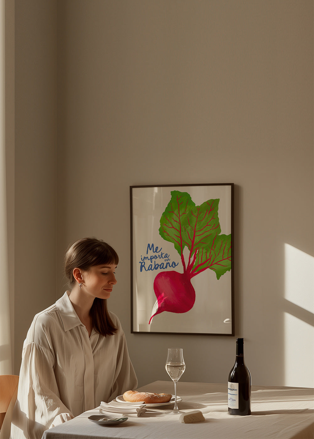 Arte da cucina ravanello illustrato