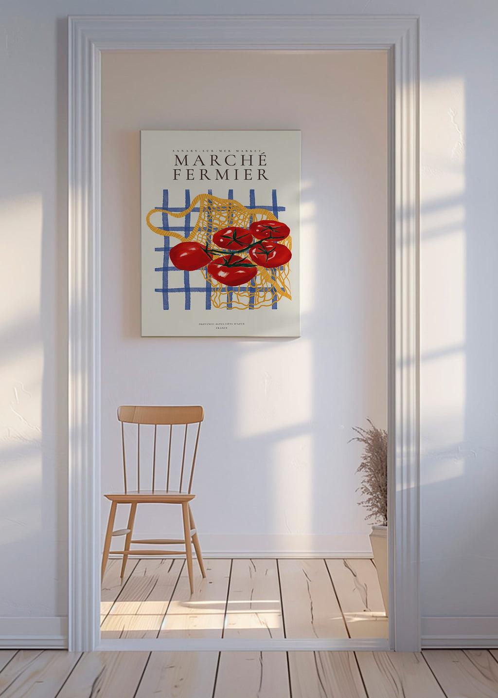 Arte da cucina pomodori nella rete
