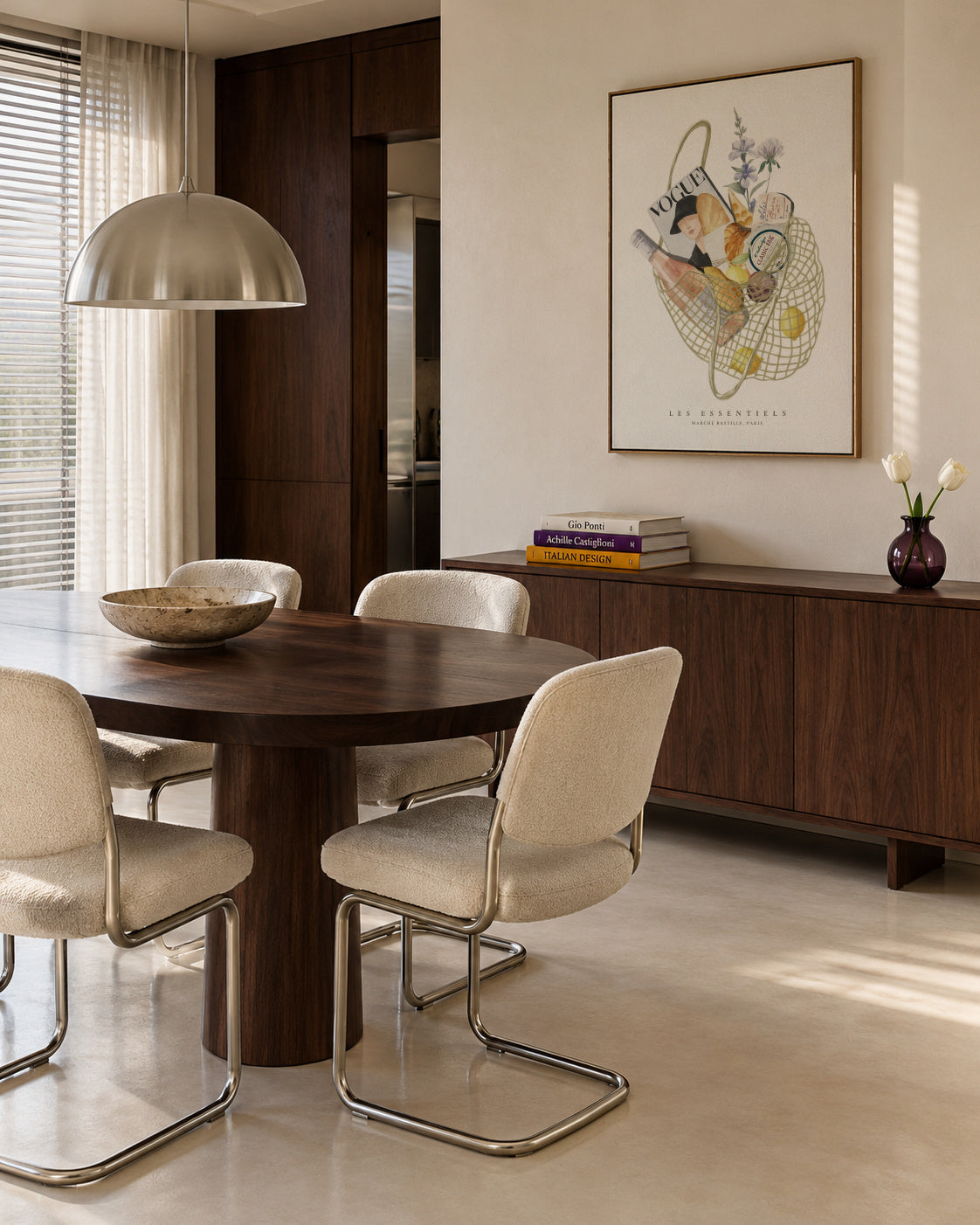 French Essentials - Framed canvas in an interior