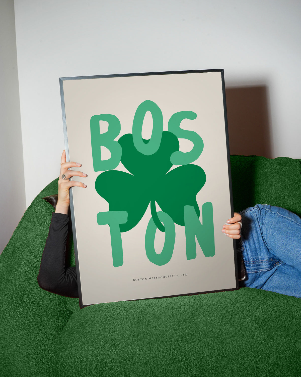 Boston - Framed poster detail