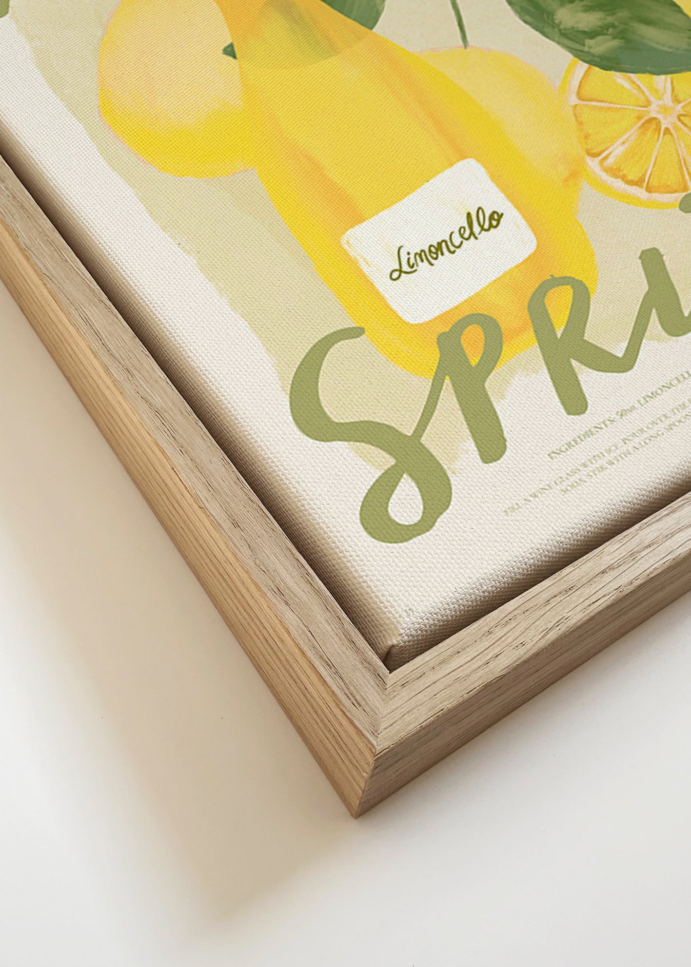 Arte da cucina Limoncello Spritz illustrazione