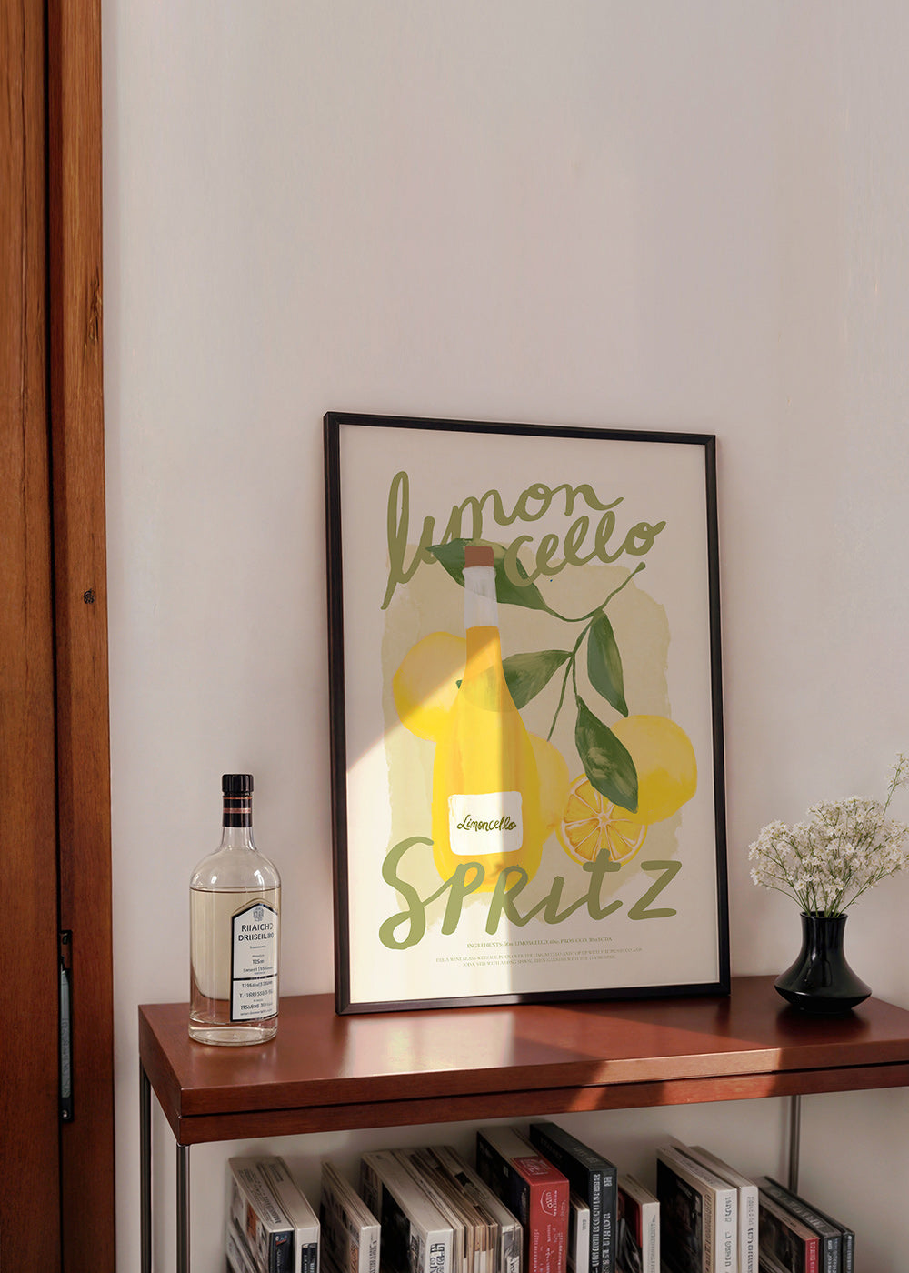 Arte da cucina Limoncello Spritz illustrazione