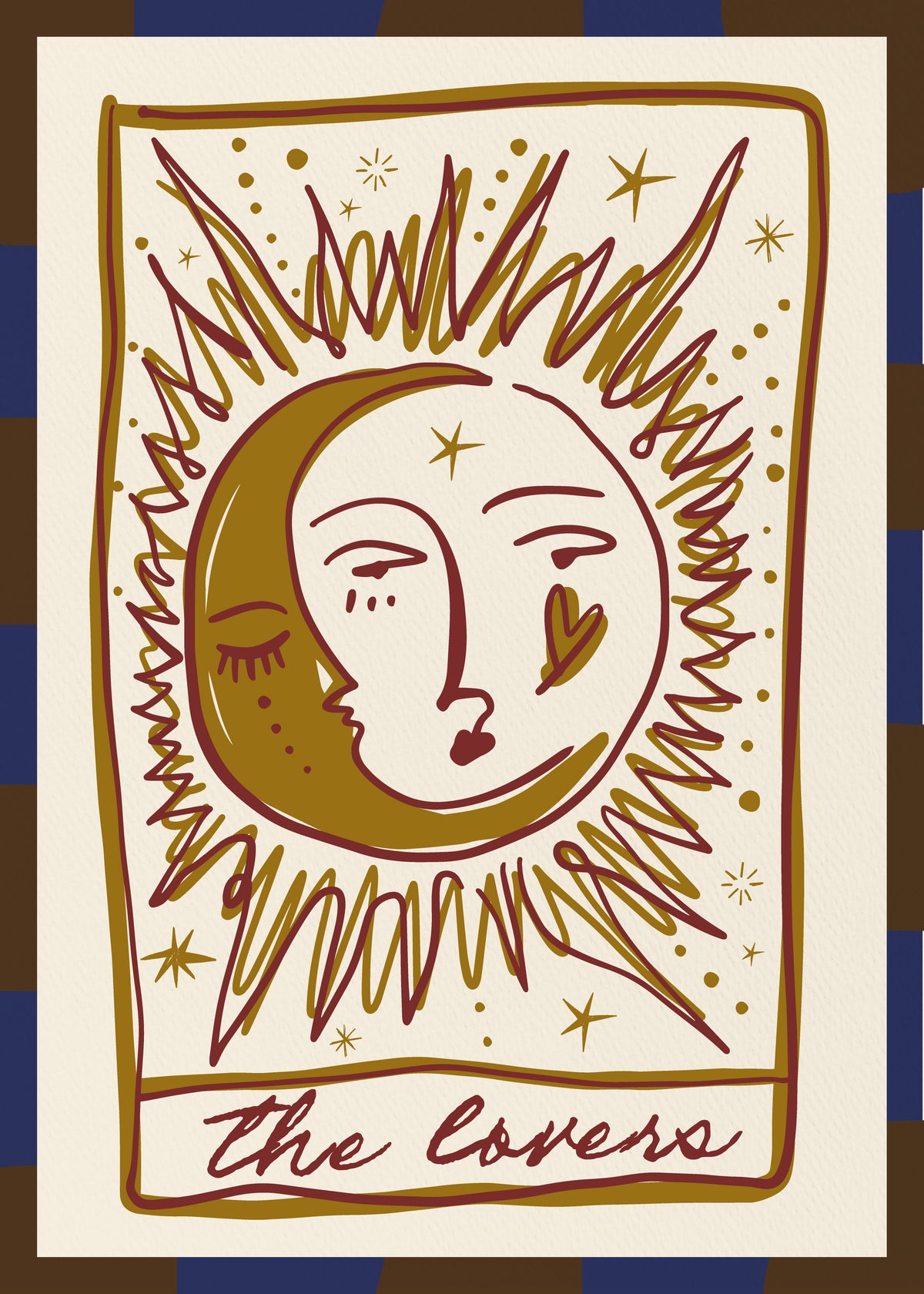 The Lovers - Unframed art print