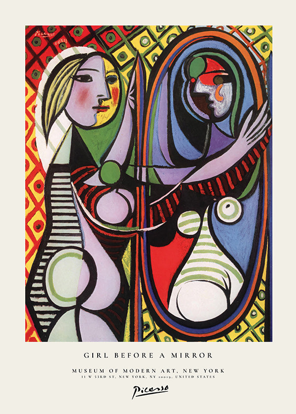 Girl before a Mirror by Pablo Picasso