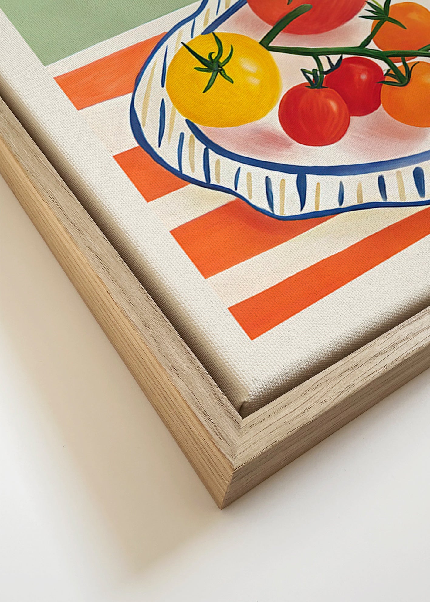 Arte da cucina con pomodori illustrati