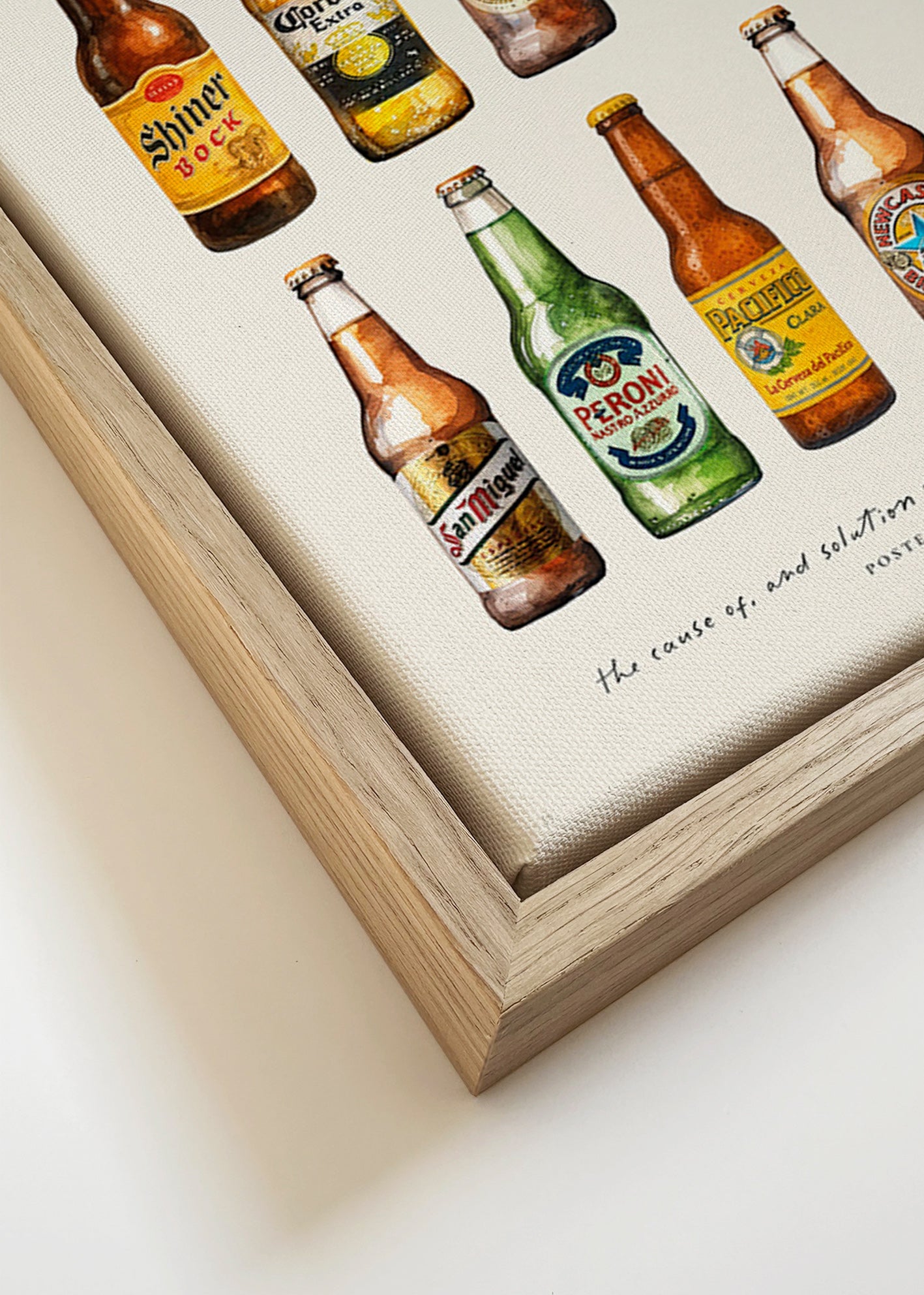 Arte da cucina — Bottiglie di birra classiche