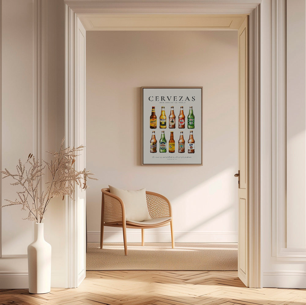 Arte da cucina — Bottiglie di birra classiche