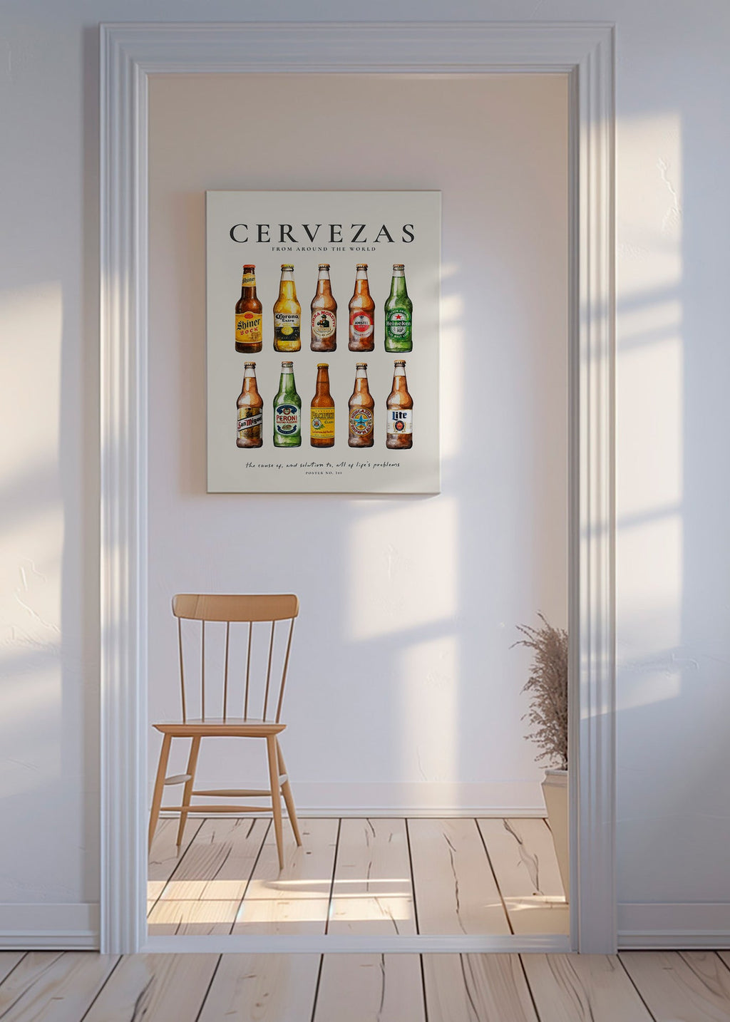 Arte da cucina — Bottiglie di birra classiche