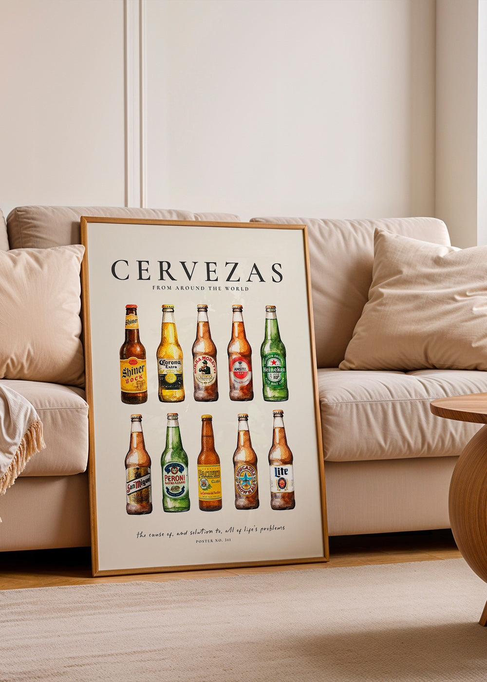 Arte da cucina — Bottiglie di birra classiche