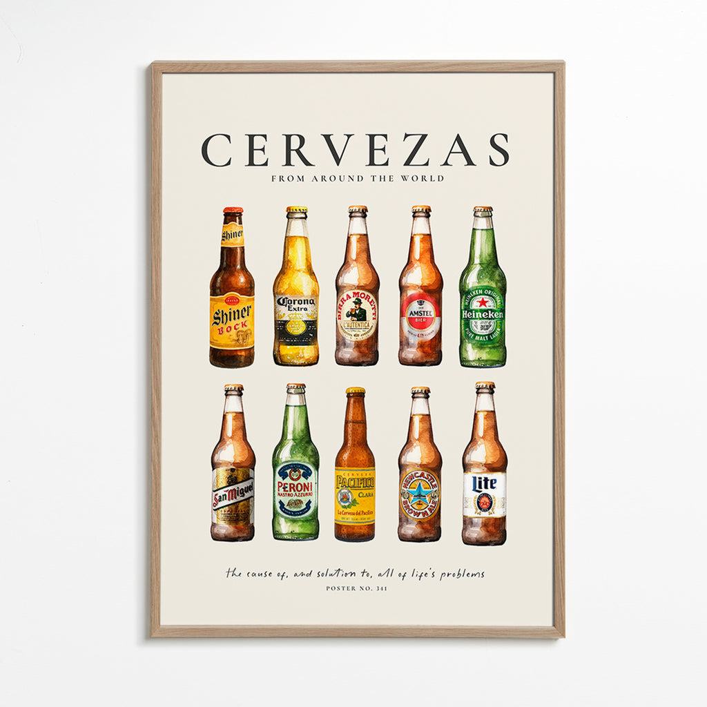 Arte da cucina — Bottiglie di birra classiche