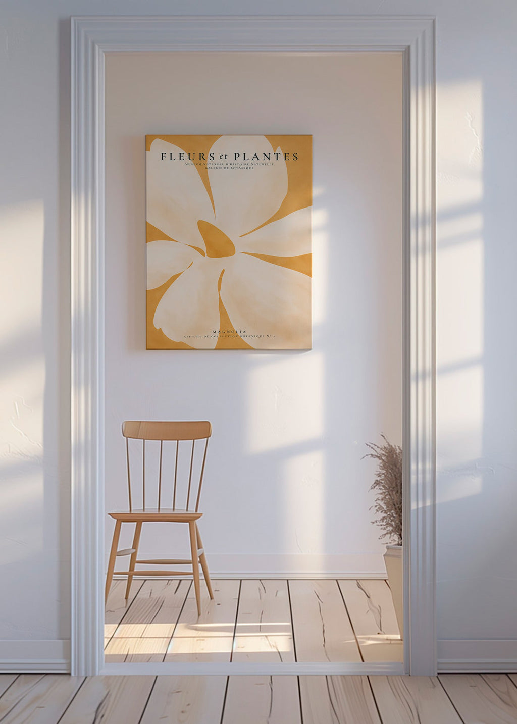 Stampa botanica Magnolia formato grande