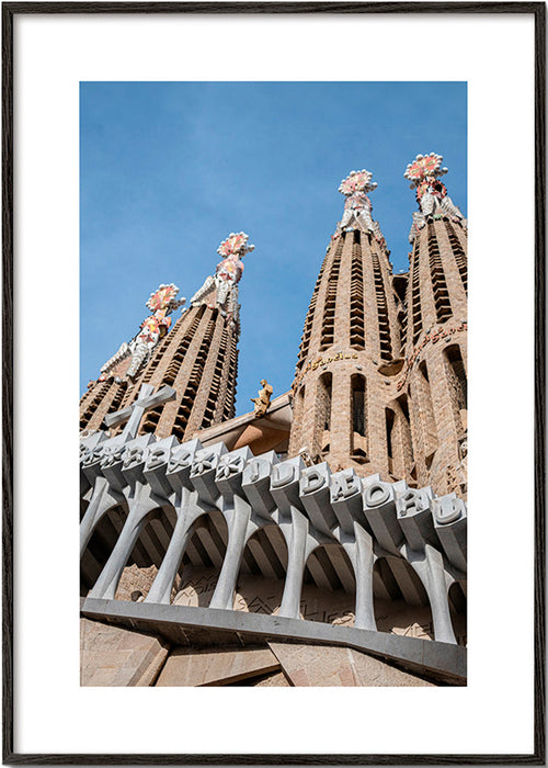 Arte da città Facciata Sagrada Família verticale