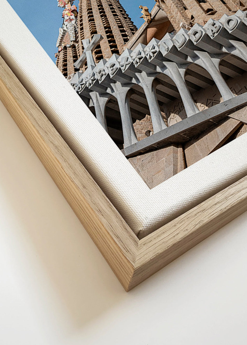 Arte da città Facciata Sagrada Família verticale