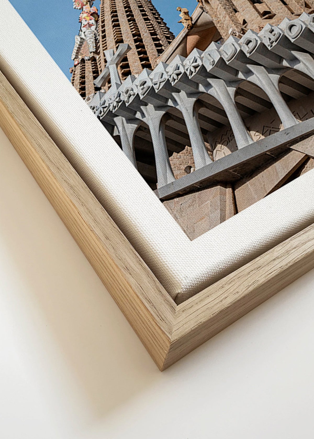 Arte da città Facciata Sagrada Família verticale