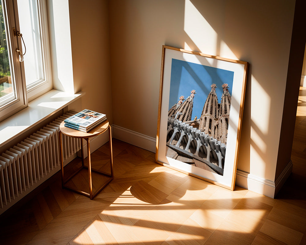 Arte da città Facciata Sagrada Família verticale